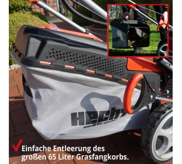 Produktbild Hecht Garten 551 SXE 5-in-1 Benzin Rasenmäher