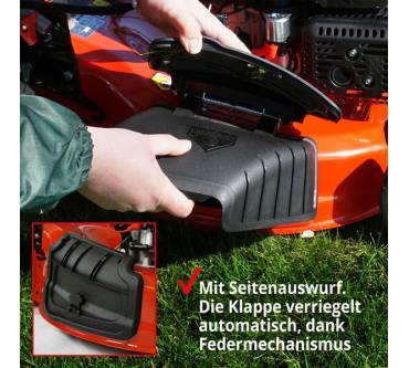 Produktbild Hecht Garten 551 SXE 5-in-1 Benzin Rasenmäher