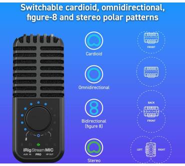 Produktbild IK Multimedia iRig Stream Mic Pro