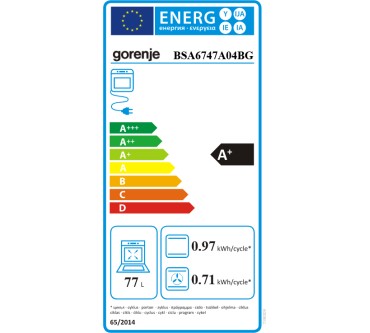 Produktbild Gorenje OptiBake Advanced BSA6747A04BG