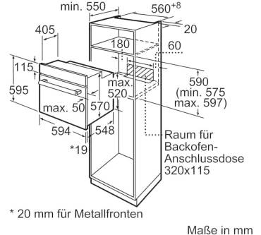 Produktbild Bosch Serie 2 HBF133BR0