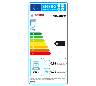 Produktbild Bosch Serie 2 HBF133BR0