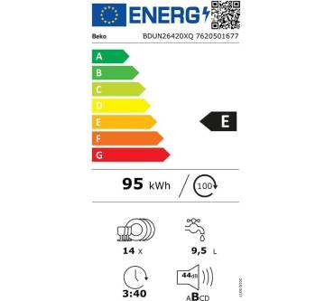 Produktbild Beko BDUN26420XQ