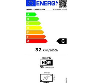 Produktbild Iiyama ProLite XCB3494WQSN-B5