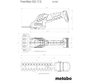 Produktbild Metabo PowerMaxx SGS 12 Q Set