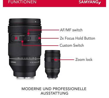 Produktbild Samyang AF 35-150mm F2,0-2,8 FE