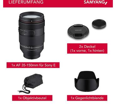 Produktbild Samyang AF 35-150mm F2,0-2,8 FE