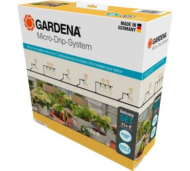 Produktbild Gardena Tropfbewässerung Set Balkon (15 Pflanzen)