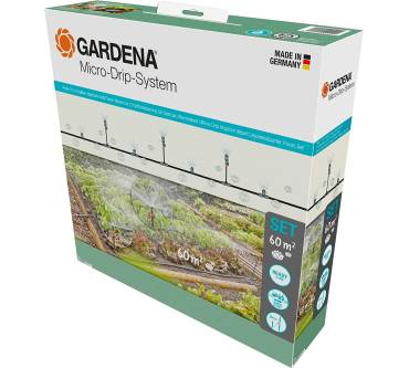 Produktbild Gardena Tropfbewässerung Set Gemüse-/Blumenbeet (60 m²)