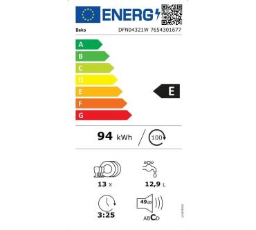 Produktbild Beko DFN04321W