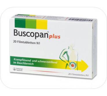 Produktbild Boehringer Ingelheim Buscopan plus Filmtabletten