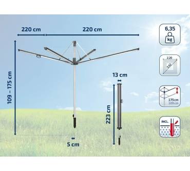 Produktbild Leifheit Linomatic 600 Plus (85120)