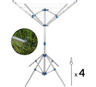 Produktbild Monzana Mobile Wäschespinne