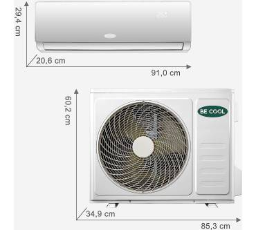 Produktbild Becool Split Klimaanlage Quick Connect 18000 BTU