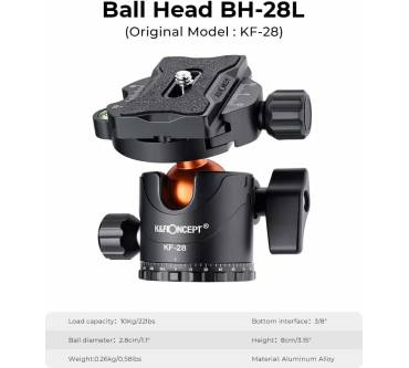 Produktbild K&F Concept K254A1 (mit BH-28L)