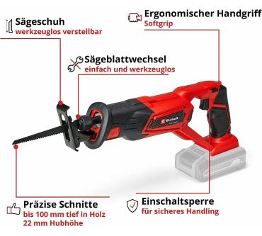 Produktbild Einhell TE-AP 18/22 Li-Solo