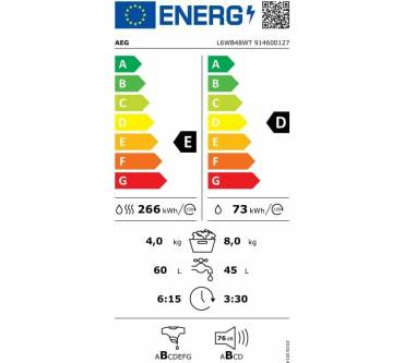 Produktbild AEG L6WB48WT