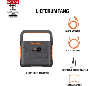 Produktbild Jackery Explorer 1500 Pro