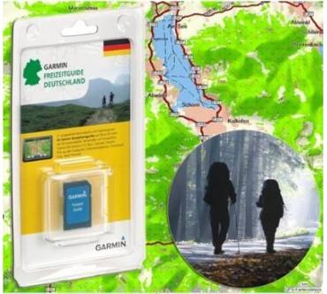 Produktbild Garmin Freizeitguide Deutschland - Wander- und Freizeitkarten von 21 Regionen