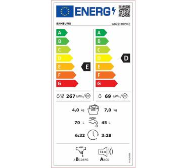 Produktbild Samsung WD70T4049CE/EG WD4000T