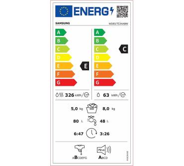 Produktbild Samsung WD81T534ABW/S2 WD5300T