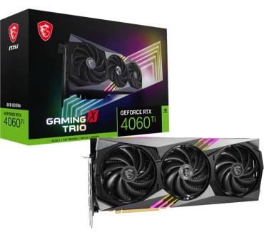 Produktbild MSI GeForce RTX 4060 Ti Gaming X Trio 8G