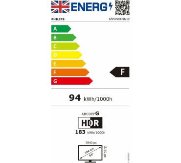 Produktbild Philips 65PUS8108