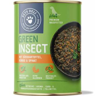 Produktbild Pets Deli Green Insect Adult Premium Nassfutter