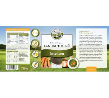 Produktbild Bellfor Lieblingsmenü Landgut-Menü Insekten