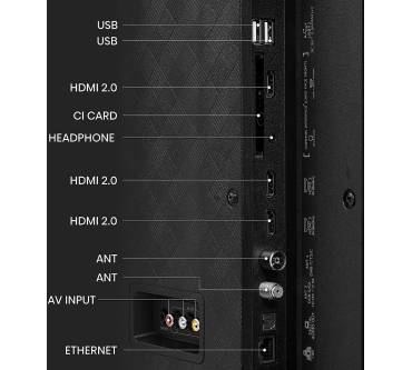 Produktbild Hisense 50E7KQ