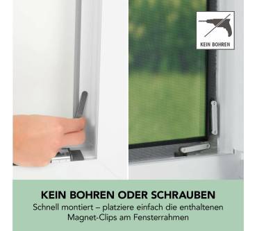 Produktbild EASYmaxx Fenster-Moskitonetz Magic Klick