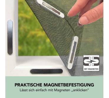 Produktbild EASYmaxx Fenster-Moskitonetz Magic Klick