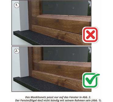 Produktbild Aloha Fliegengitter für Fenster (Alurahmen)