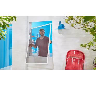 Produktbild Tesa Insect Stop Fliegengitter ALU Comfort Fenster