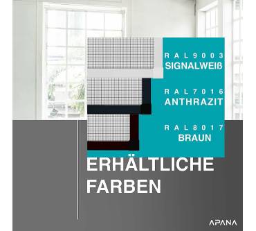 Produktbild Apana Fenster-Fliegengitter mit Alurahmen