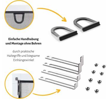 Produktbild empasa Fliegengitter Start (Fenster Alurahmen)