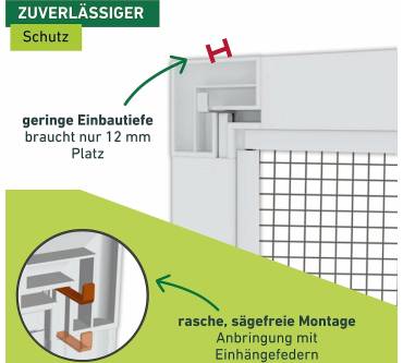 Produktbild Windhager Fliegengitter Teleskopfenster