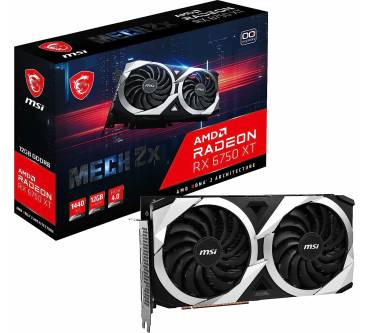 Produktbild MSI Radeon RX 6750 XT Mech 2X OC