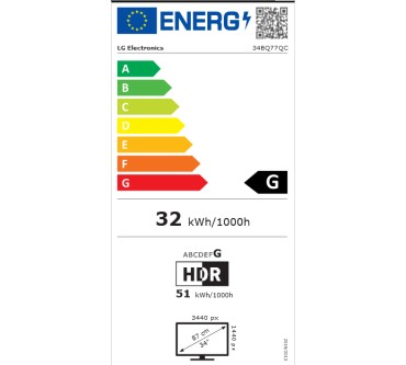 Produktbild LG UltraWide 34BQ77QC-B