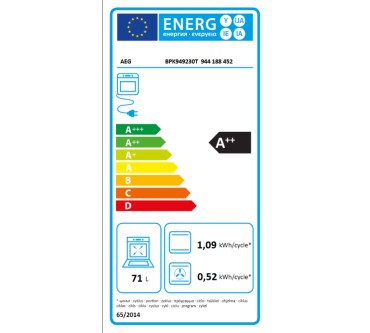 Produktbild AEG BPK949230T