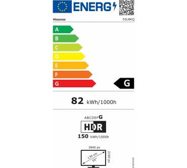 Produktbild Hisense 55U8KQ