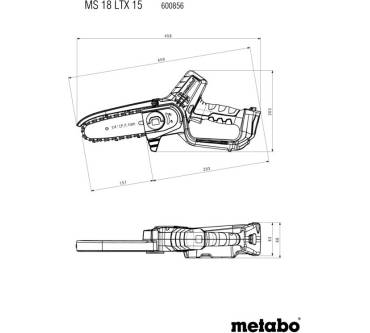 Produktbild Metabo MS 18 LTX 15