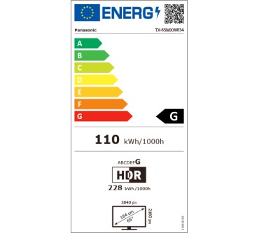 Produktbild Panasonic TX-65MXW834