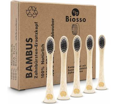 Produktbild Biosso Bambus Zahnbürsten-Ersatzkopf