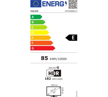 Produktbild Philips 65PUS8888