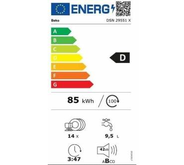 Produktbild Beko DSN 29551 X