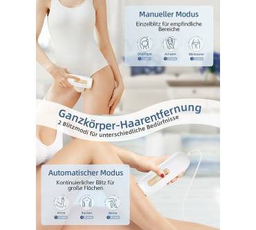 Produktbild Glattol 3-in-1 IPL Haarentfernung