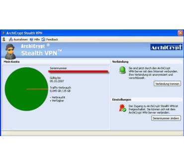 Produktbild ArchiCrypt Stealth VPN 1.1.1