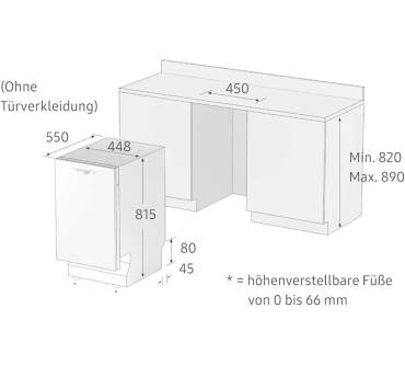 Produktbild Samsung DW50R4060BB/EO DW4000