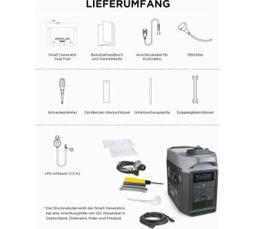 Produktbild EcoFlow Smart Generator (Dual Fuel)